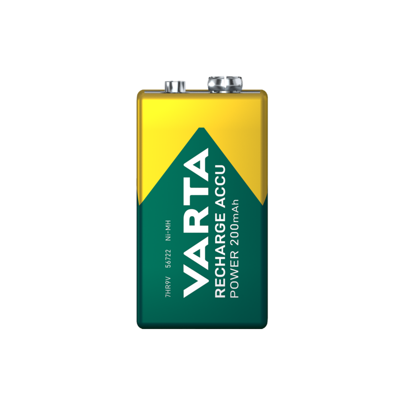 Varta Recharge Accu Power 1 9V 200mAh Varta Recharge Accu Power 1 9V 200mAh - Şarjlı Piller | Pilci Güç Sistemleri