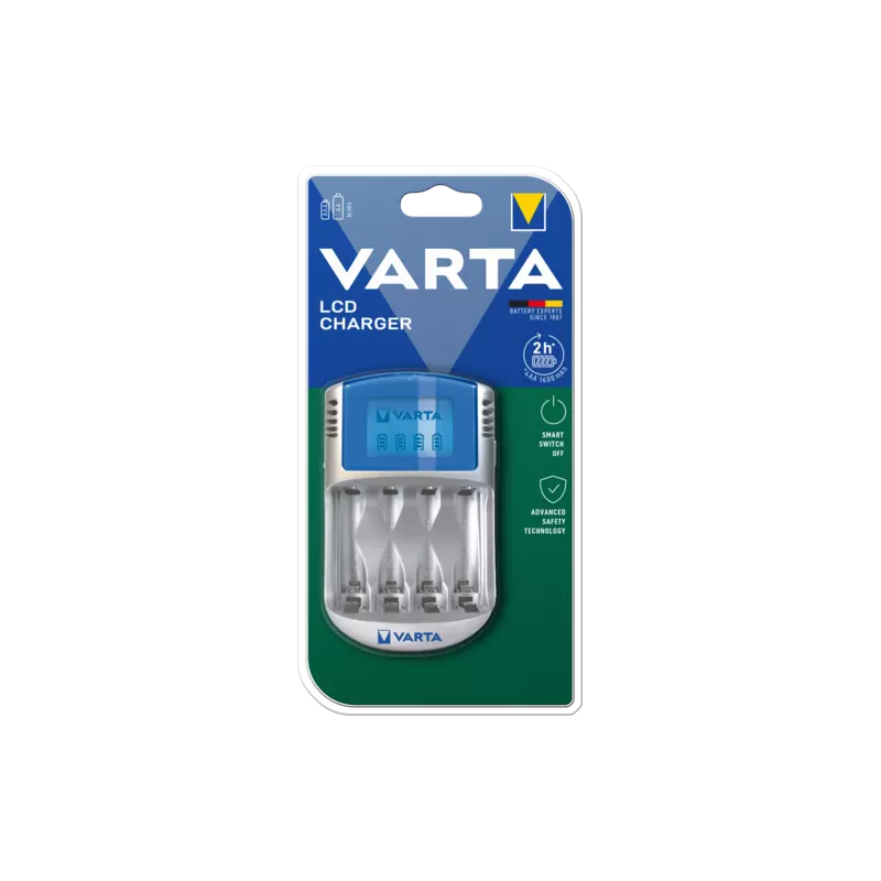 Varta LCD Charger + 12V + USB - Şarj Cihazları | Pilci Güç Sistemleri