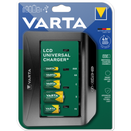 Varta LCD Universal Charger (Boş) - Şarj Cihazları | Pilci Güç Sistemleri