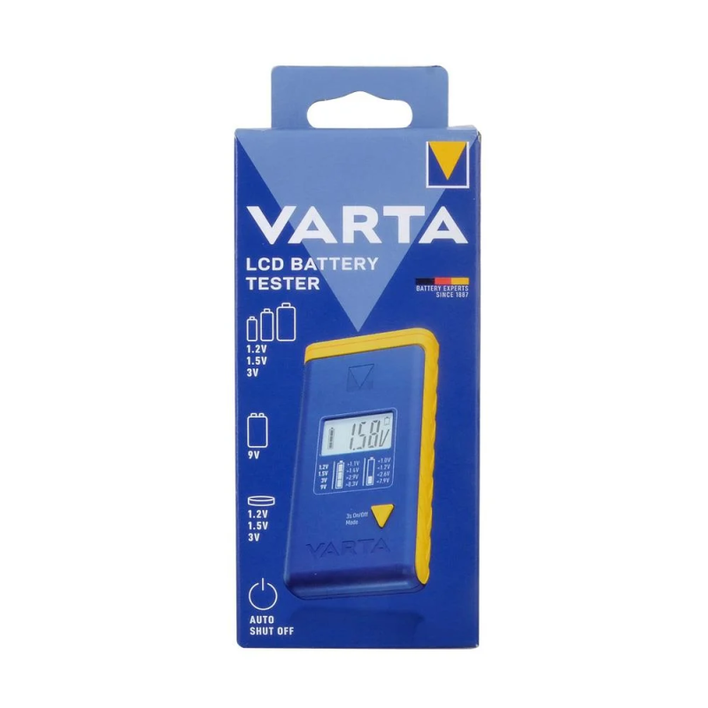 Varta LCD Battery Tester - Şarj Cihazları | Pilci Güç Sistemleri