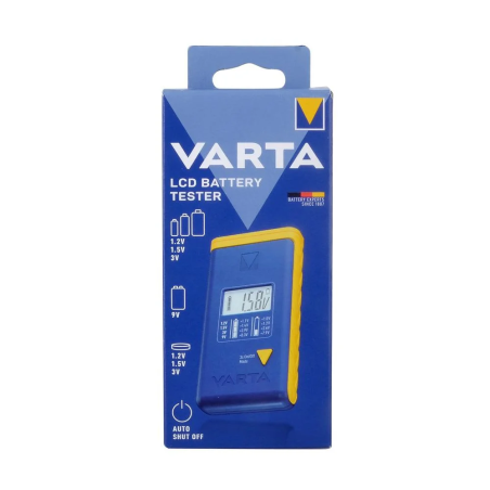 Varta LCD Battery Tester - Şarj Cihazları | Pilci Güç Sistemleri