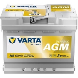 VARTA A6 Silver Dynamic AGM 80AH 800CCA - Aküler | Pilci Güç Sistemleri