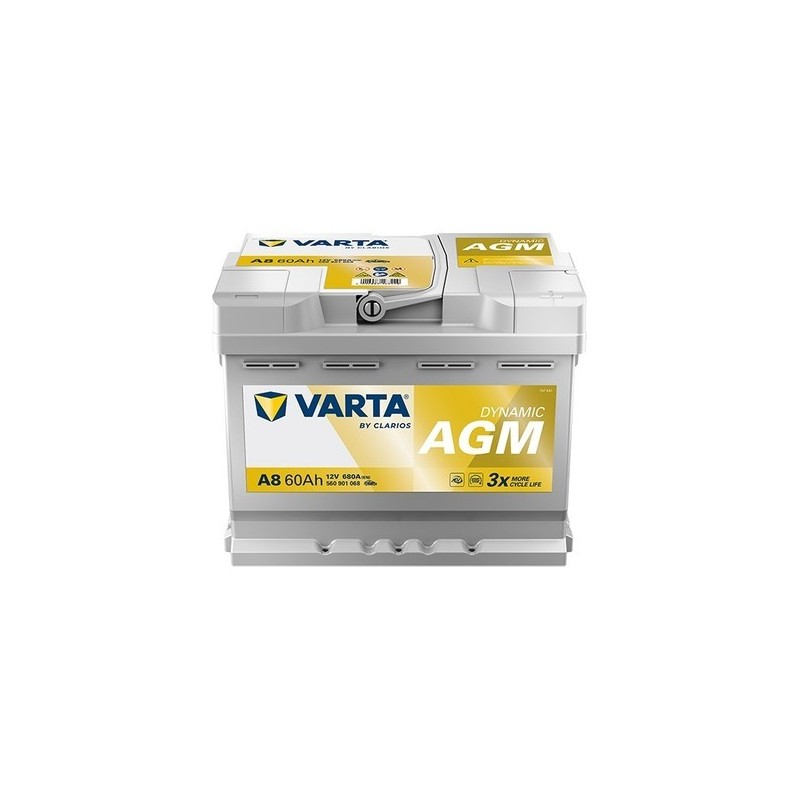 VARTA A6 Silver Dynamic AGM 80AH 800CCA - Aküler | Pilci Güç Sistemleri