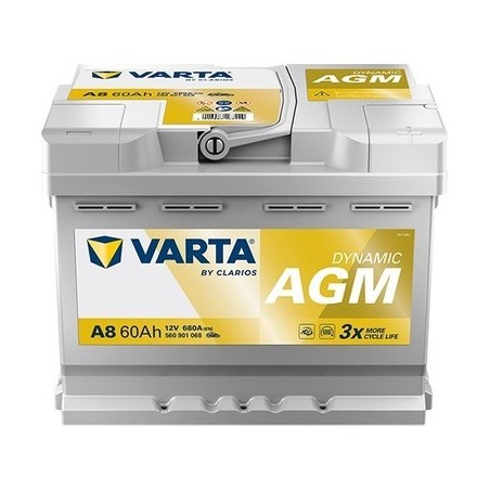VARTA A6 Silver Dynamic AGM 80AH 800CCA - Aküler | Pilci Güç Sistemleri