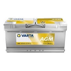 VARTA A4 Silver Dynamic AGM 105AH 950CCA - Aküler | Pilci Güç Sistemleri