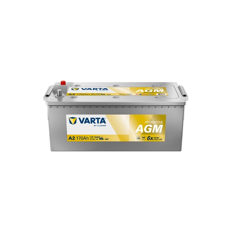 Varta A2 Promotive AGM 170Ah 1000CCA Akü Varta A2 Promotive AGM 170Ah 1000CCA Akü