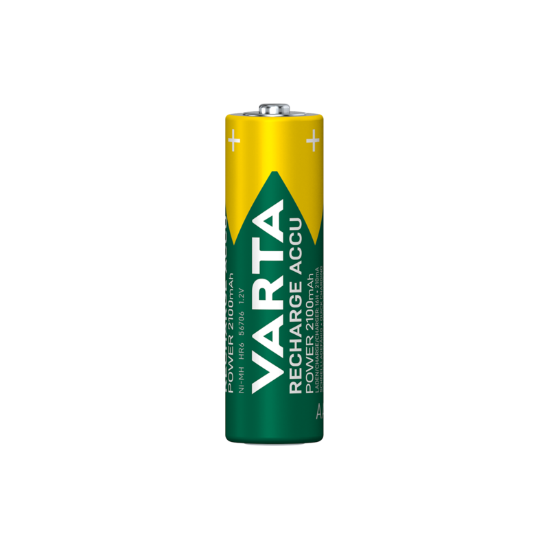 Varta Recharge Accu Power 4 AA 2100mAh Varta Recharge Accu Power 4 AA 2100mAh - Şarjlı Piller | Pilci Güç Sistemleri